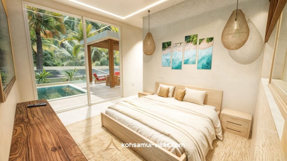 Modern 2 Bedroom Pool Villa For Sale in Bophut (18)