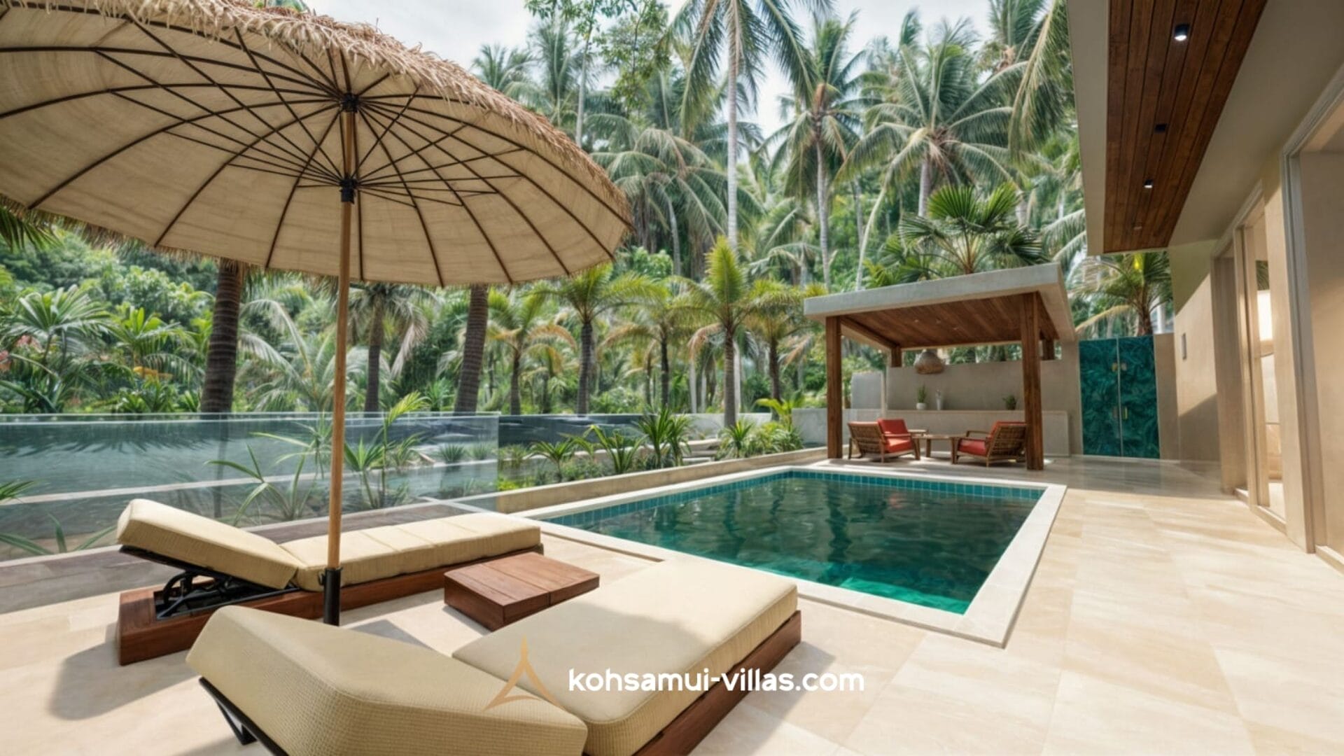 Modern 2 Bedroom Pool Villa For Sale in Bophut (24)