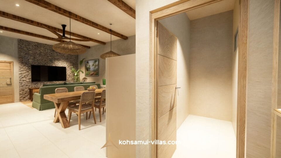 Modern 2 Bedroom Pool Villa For Sale in Bophut (27)